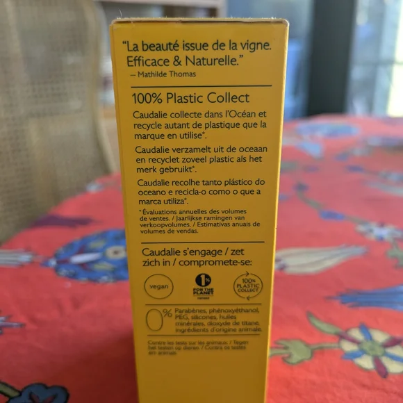 Caudalie Yellow Vinosun Protect SPF 50+ Face Sunscreen - Picture 2 of 3